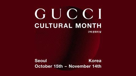 Gucci cultural month